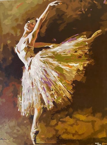 Customer photo review of Ballerine en pointes