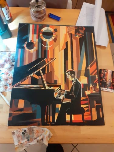 Customer photo review of Pianiste Art Déco