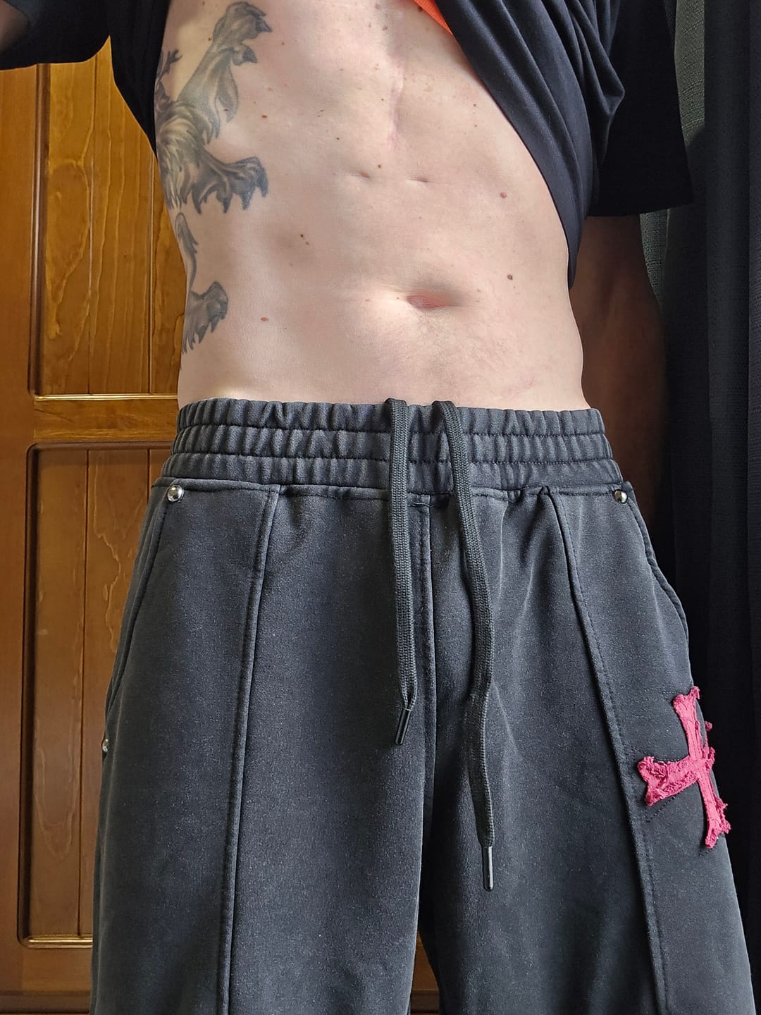 Customer photo review of Crusader Armor Sweatpants