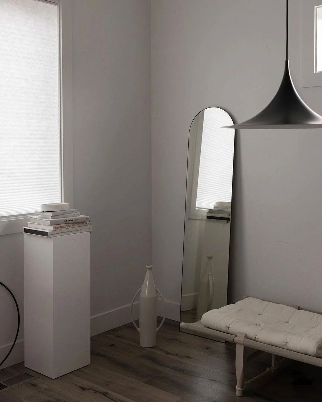 Customer photo review of Semi Pendant Light, Arch Spun Aluminium Shade, E26/E27, Hardwired
