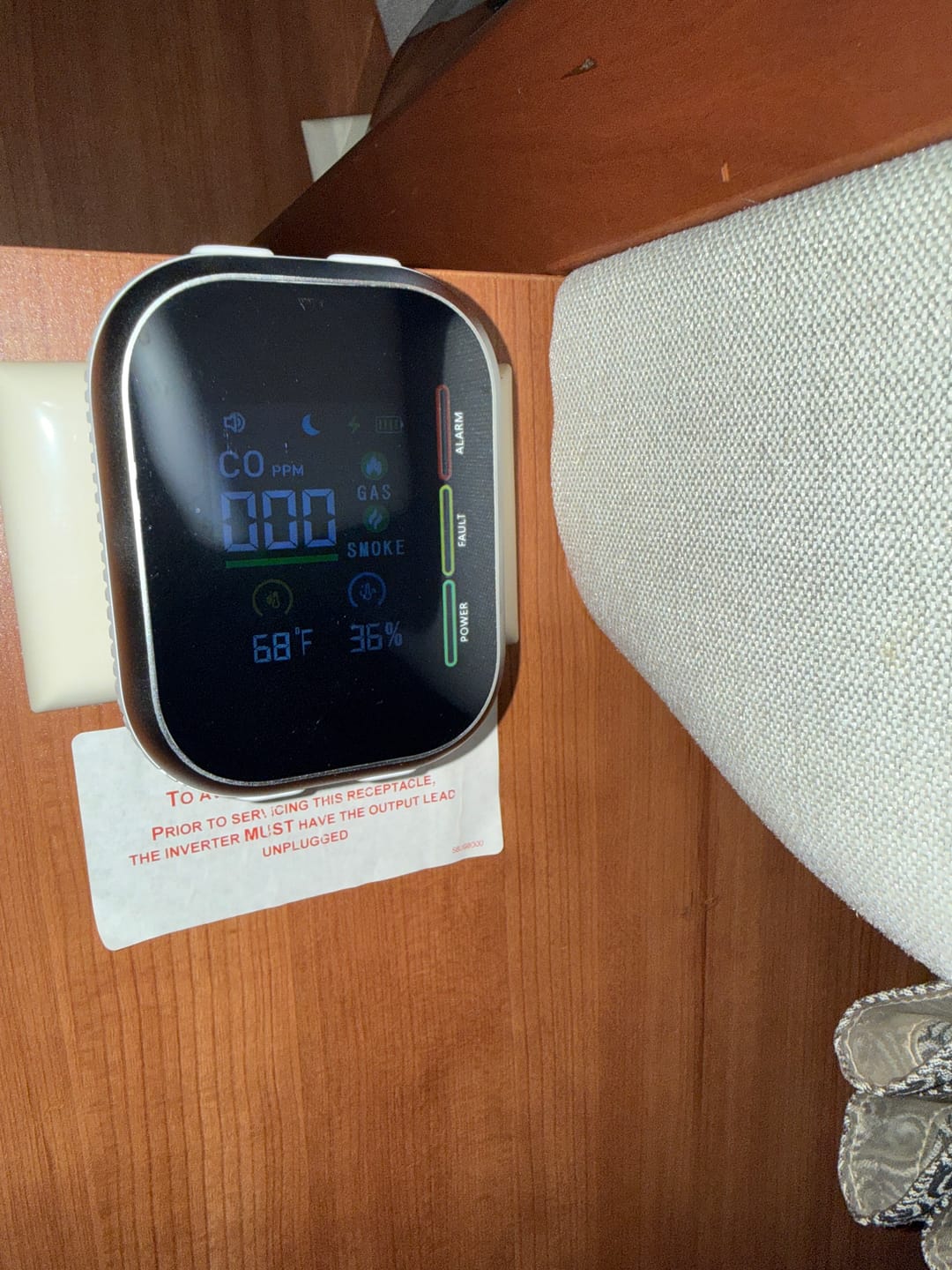 Customer photo review of Nexvur™ RV 6 In 1 CO Detector