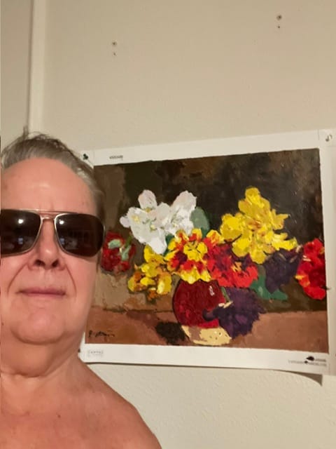 Customer photo review of Extra Paint Kit to Elevate Paint by Numbers Experience