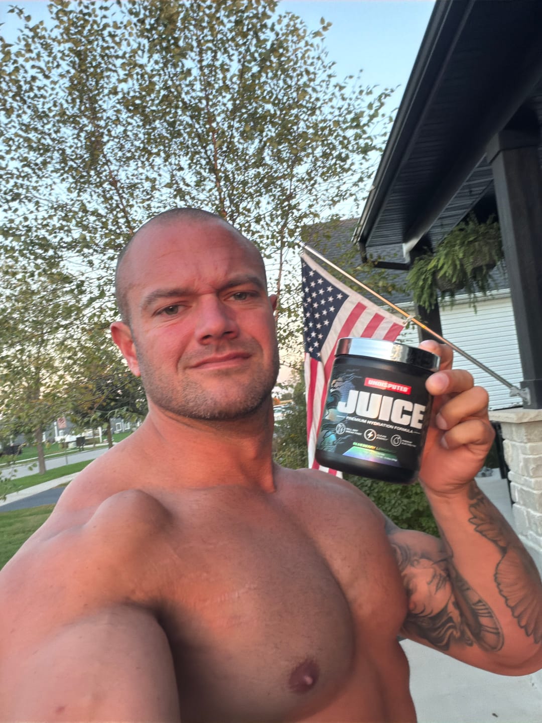 Customer photo review of JUICE Electrolytes: Blueberry Lemonade