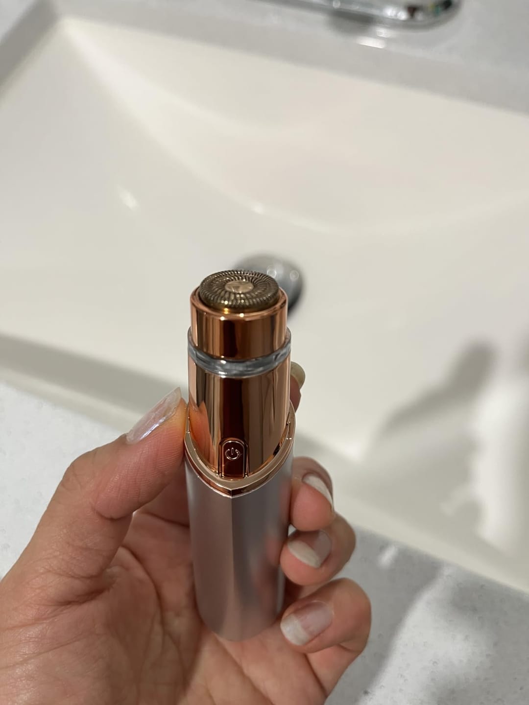 Customer photo review of Browzer™ Brow & Face Trimmer