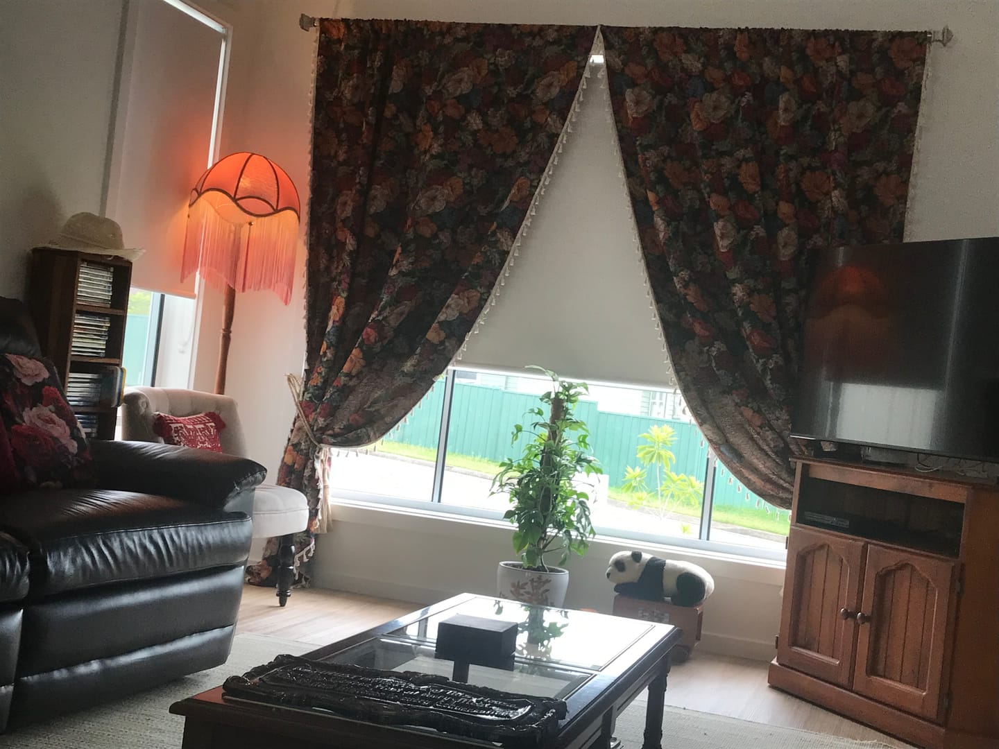 Customer photo review of Retro Blossoming Curtain