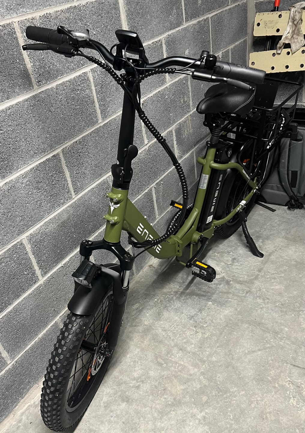 Customer photo review of Engwe L20 SE 20" Foldable Electric Bike 561Wh Trekking Bike Step-through E-bike