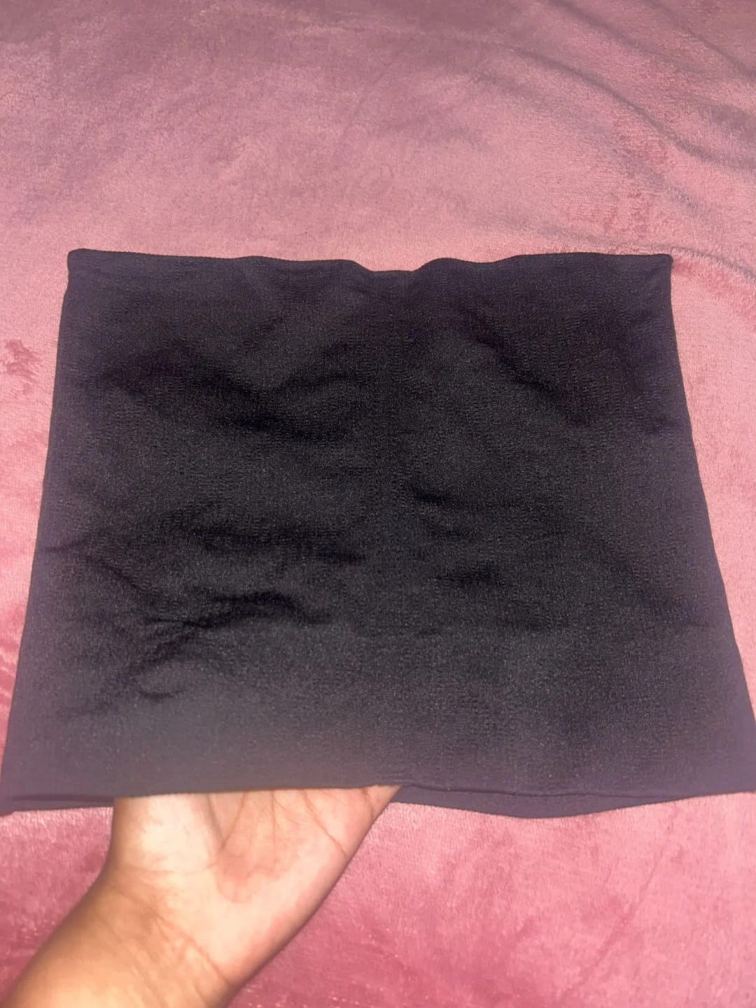 Customer photo review of Culotte taille haute à bandes croisées