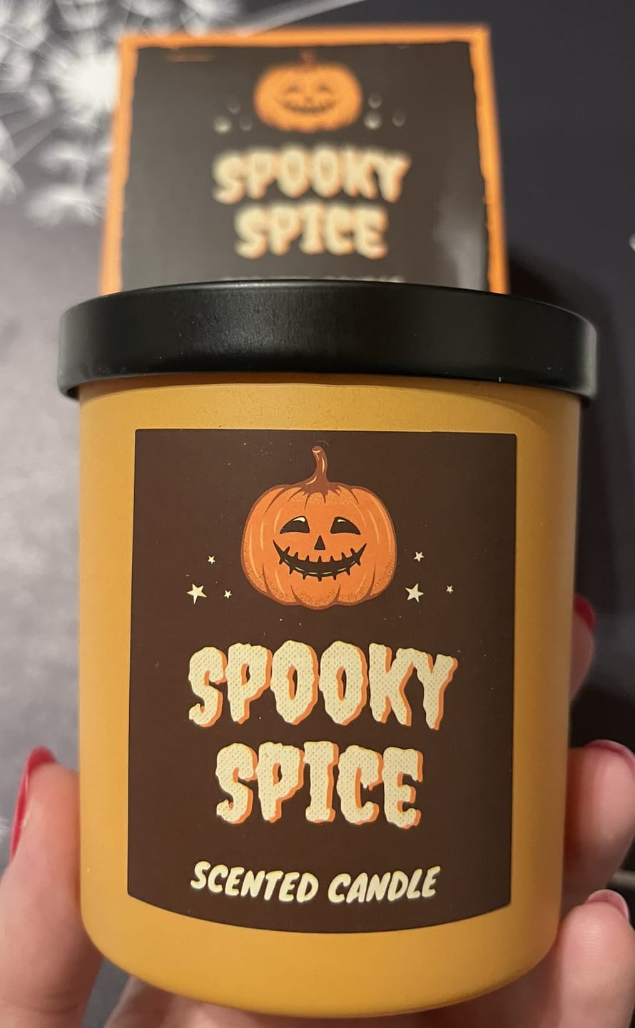Customer photo review of Spooky Spice – Halloween Zimt Duftkerze