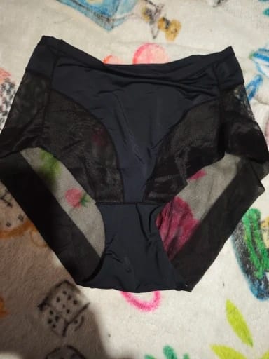 Customer photo review of Culotte taille haute à bandes croisées