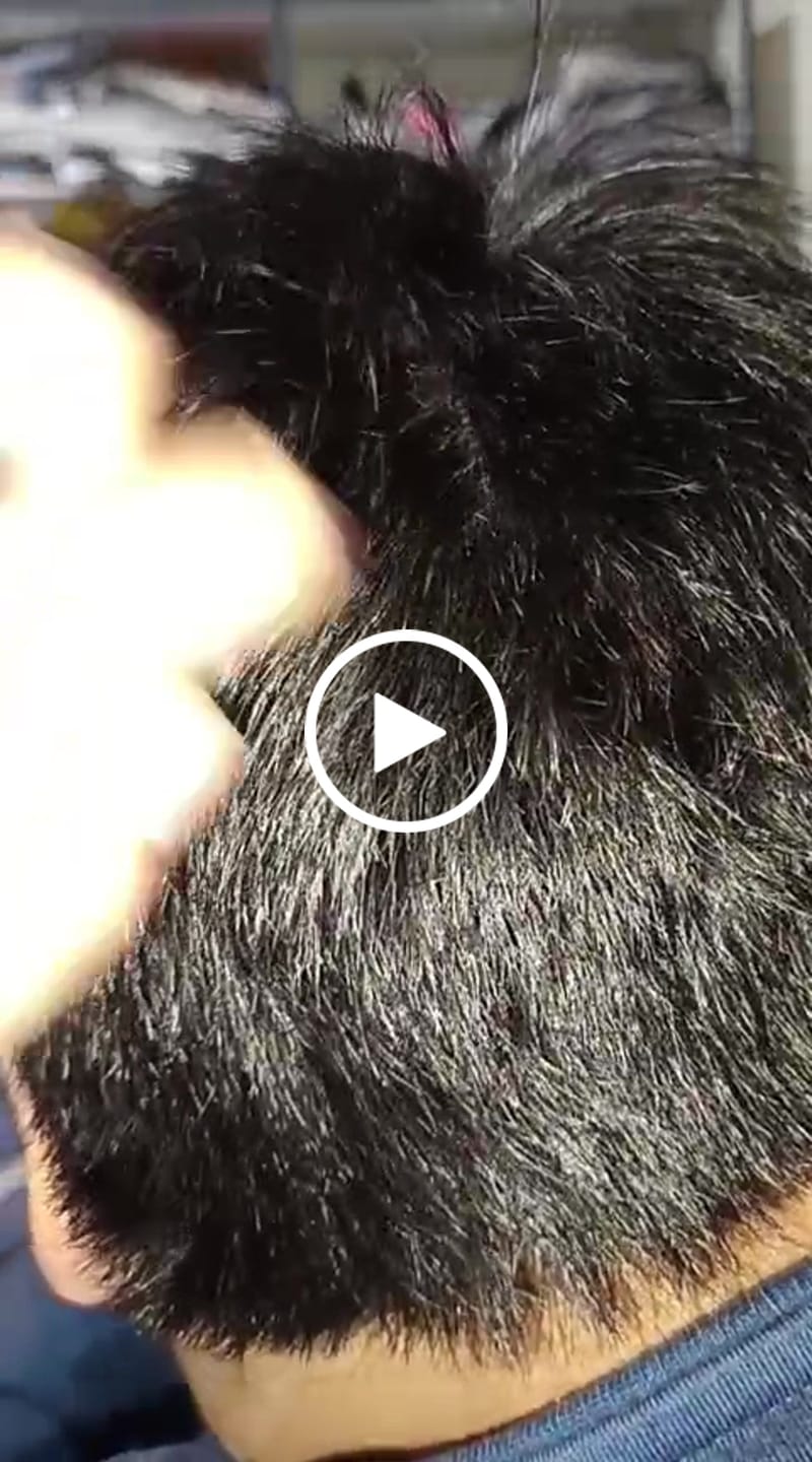 Customer video review of Shampoo Anticaspa en barra · 70 g (XL)