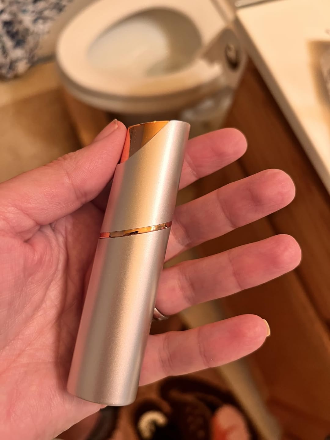 Customer photo review of Browzer™ Brow & Face Trimmer