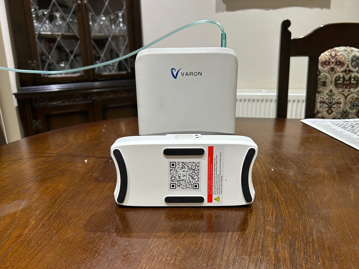 Customer photo review of Replaceable Battery Oxygen Concentrator Accessories VP-8 Lite