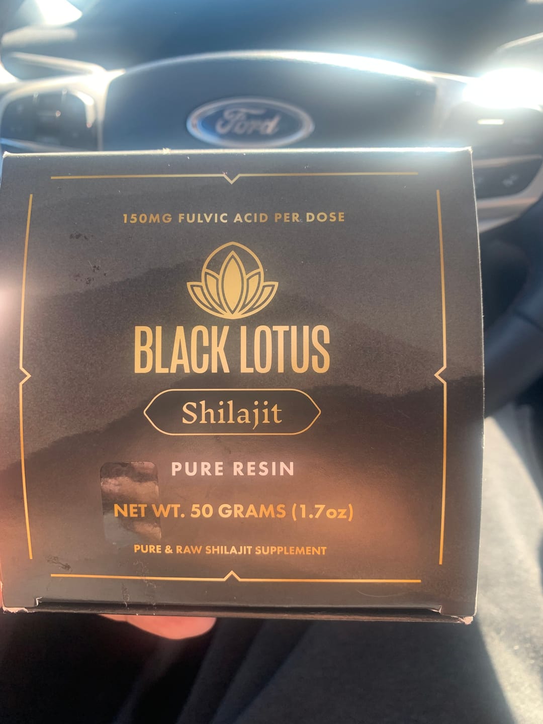 Customer photo review of Pure Shilajit Resin
