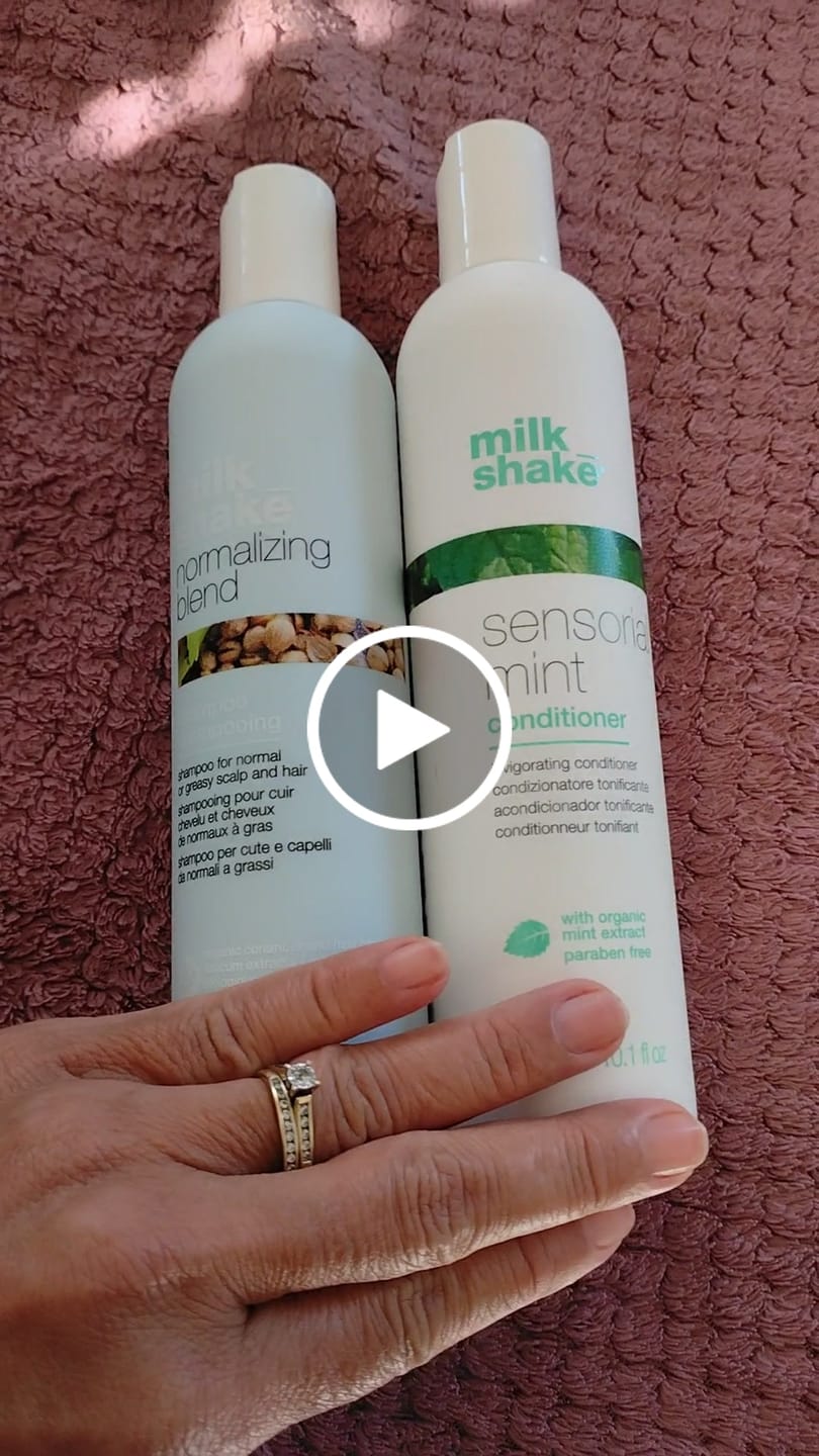 Customer video review of Milkshake Normalizing Blend Shampoo - Deep Cleansing Shampoo 300ml