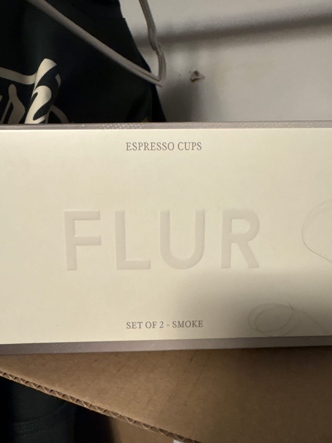Customer photo review of FLUR Latte XL Glasses
