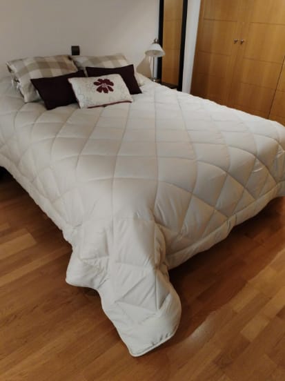 Customer photo review of Edredón 2 en 1 – que elimina neccesidad de sábanas