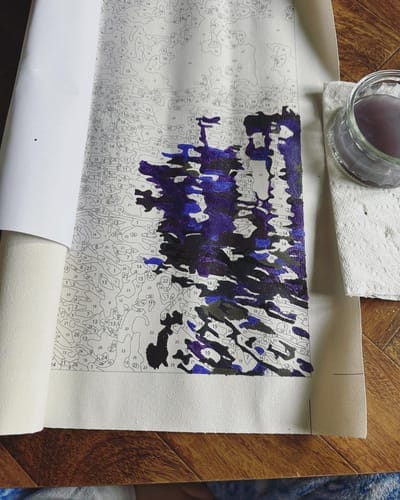 Customer photo review of Van Gogh Nuit Etoilée sur le Rhône