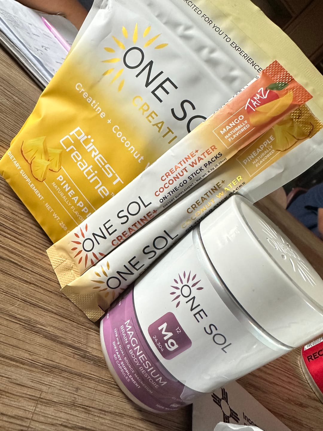 Customer photo review of One Sol Creatine+