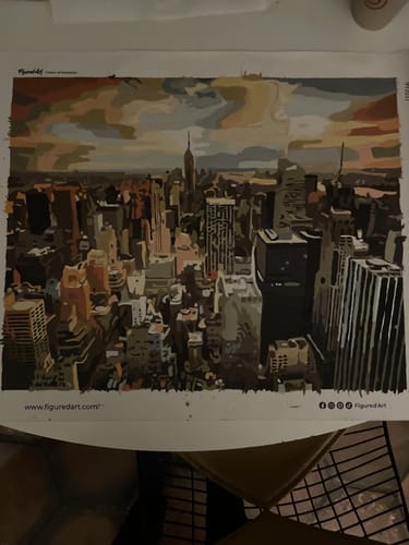 Customer photo review of Coucher de soleil sur New York