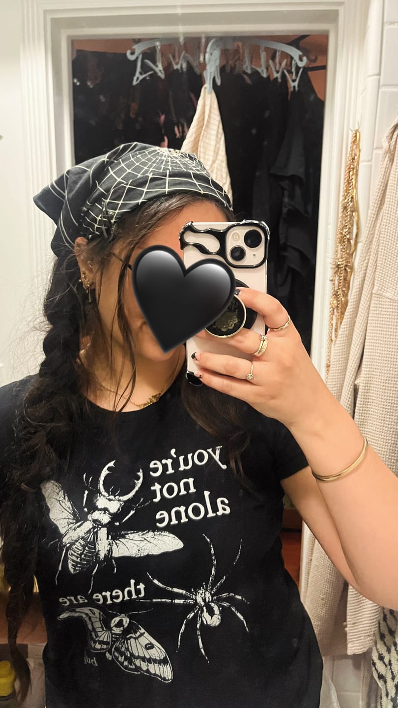Customer photo review of Web Bandana