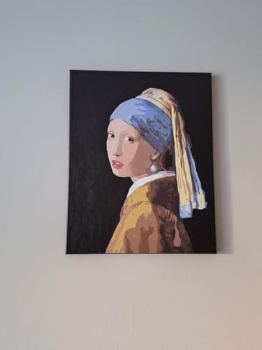 Customer photo review of Vermeer La Jeune Fille à la Perle