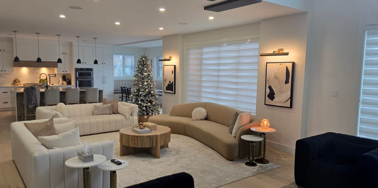 Customer photo review of Reya Form Curved Modular Sectional