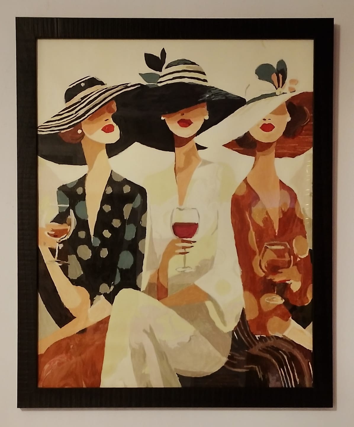 Customer photo review of Wine time | Paint by Number
