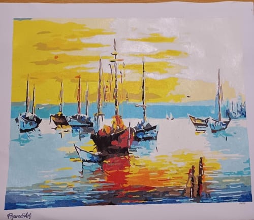 Customer photo review of Voiliers au port