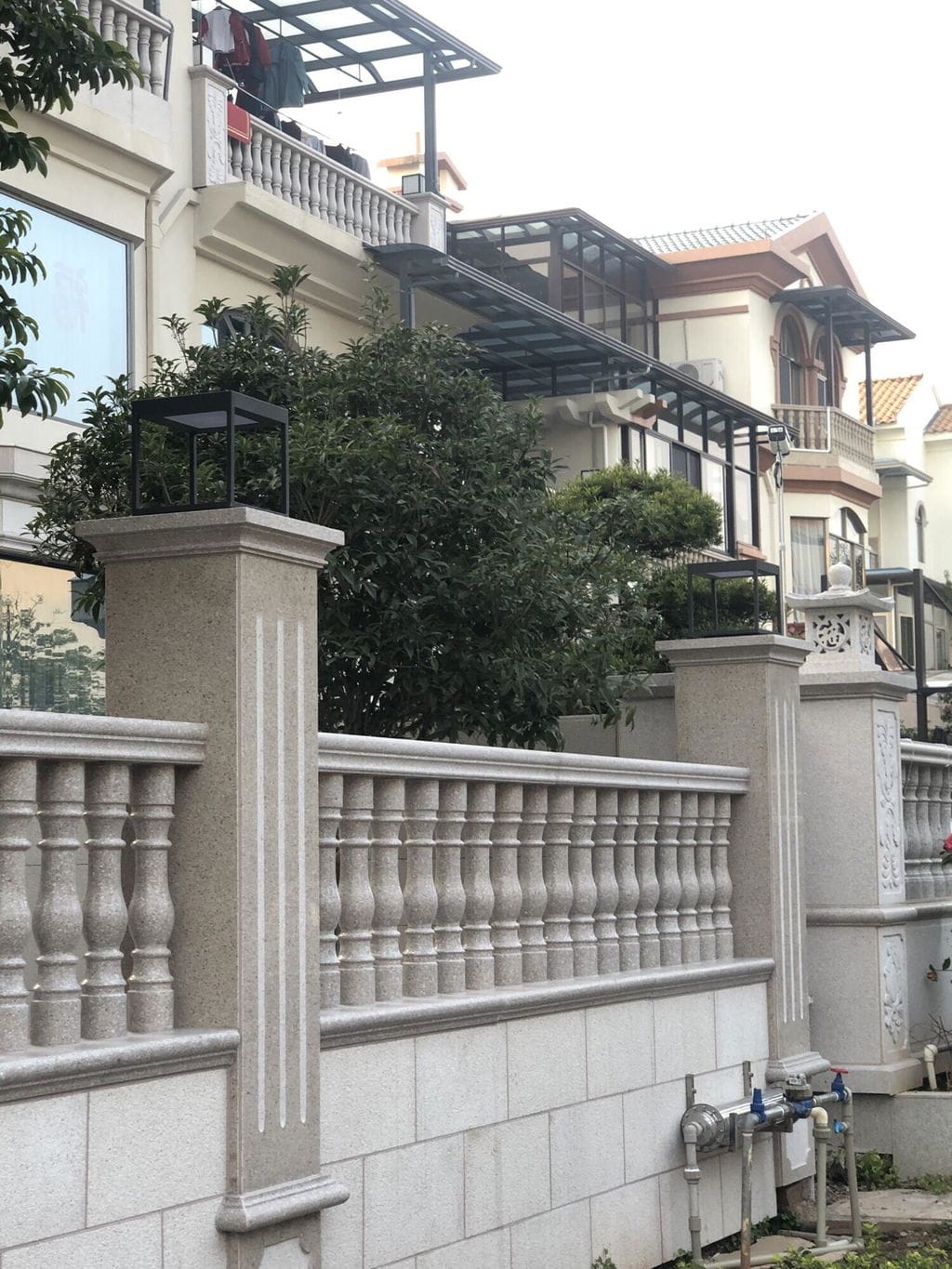 Customer photo review of Outdoor Post Light, Stainless Steel, IP65 Waterproof, Integrated LED
