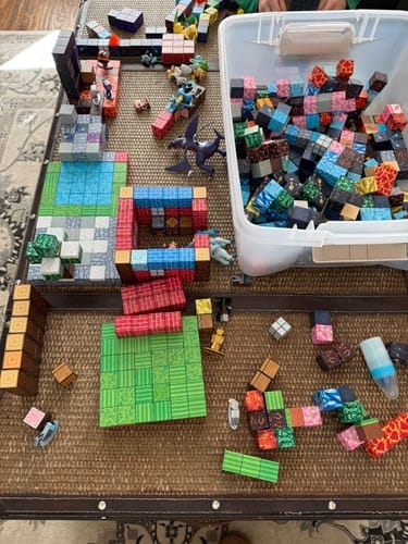 Customer photo review of Koalu™ MINT-Förderung magnetische Mineblocks