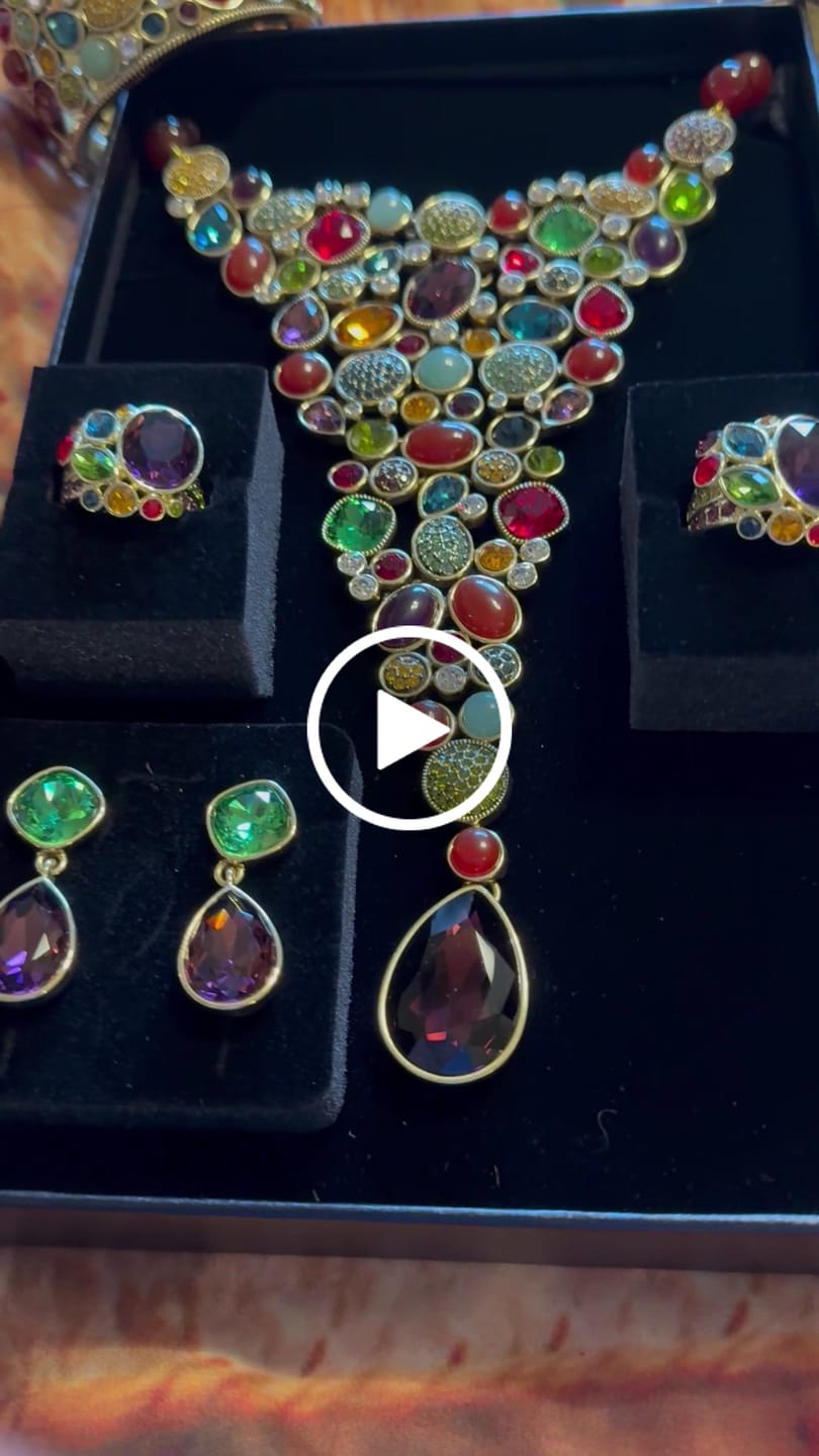 Customer video review of HEIDI DAUS® "I Confess" Beaded Crystal Statement Necklace