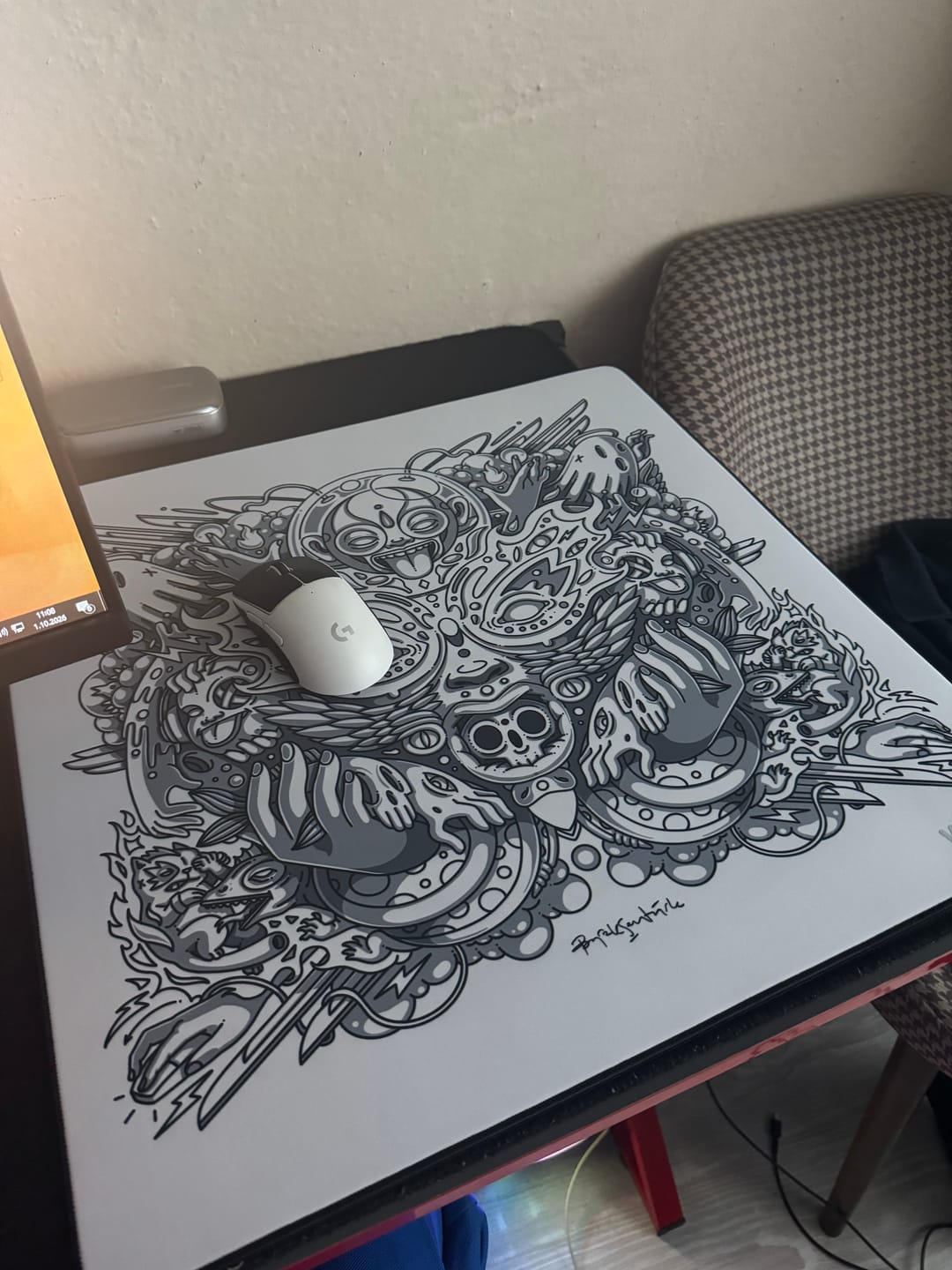 Customer photo review of Wraith Spirit of Aim Pro Mousepad