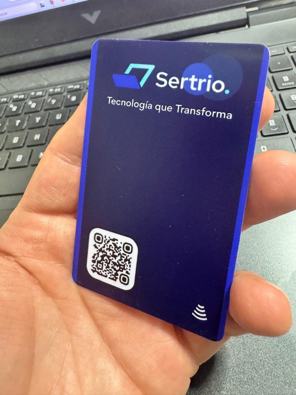 Customer photo review of Tarjeta Personalizada