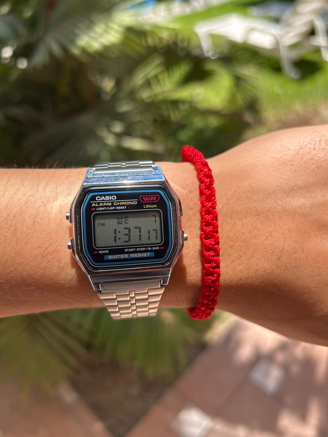 Customer photo review of Reloj Casio Vintage A159WA-N1DF Plateado MADE IN JAPAN