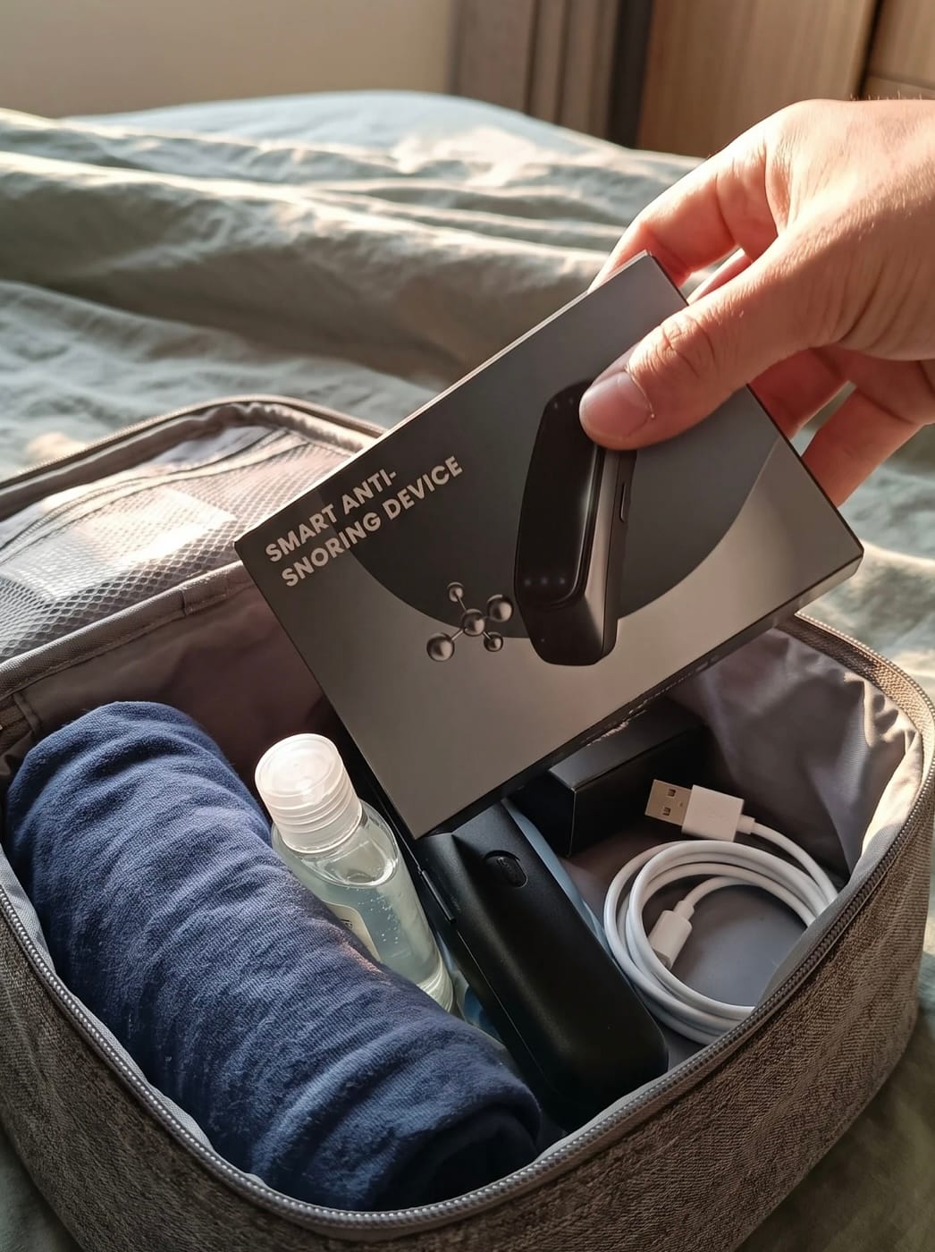 Customer photo review of EMS Anti-Snoring Device