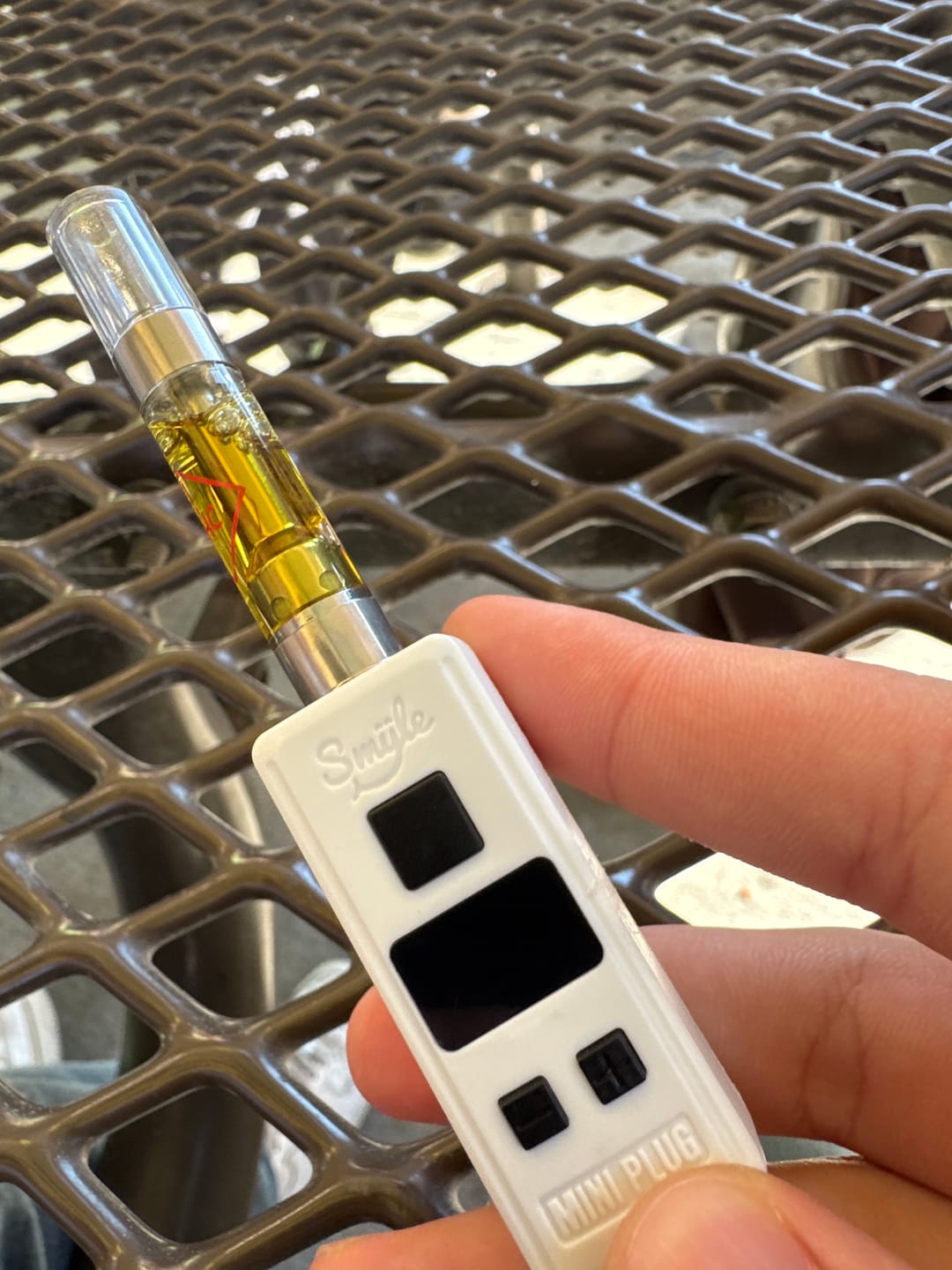 Customer photo review of Mini Plug 510 Cart Battery with Built-in USB-C Cable, Adjustable Voltage, LED Display