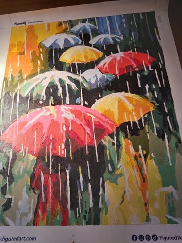 Customer photo review of Farandole de Parapluies