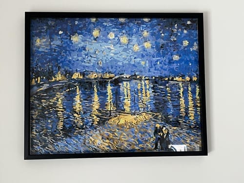 Customer photo review of Van Gogh Nuit Etoilée sur le Rhône