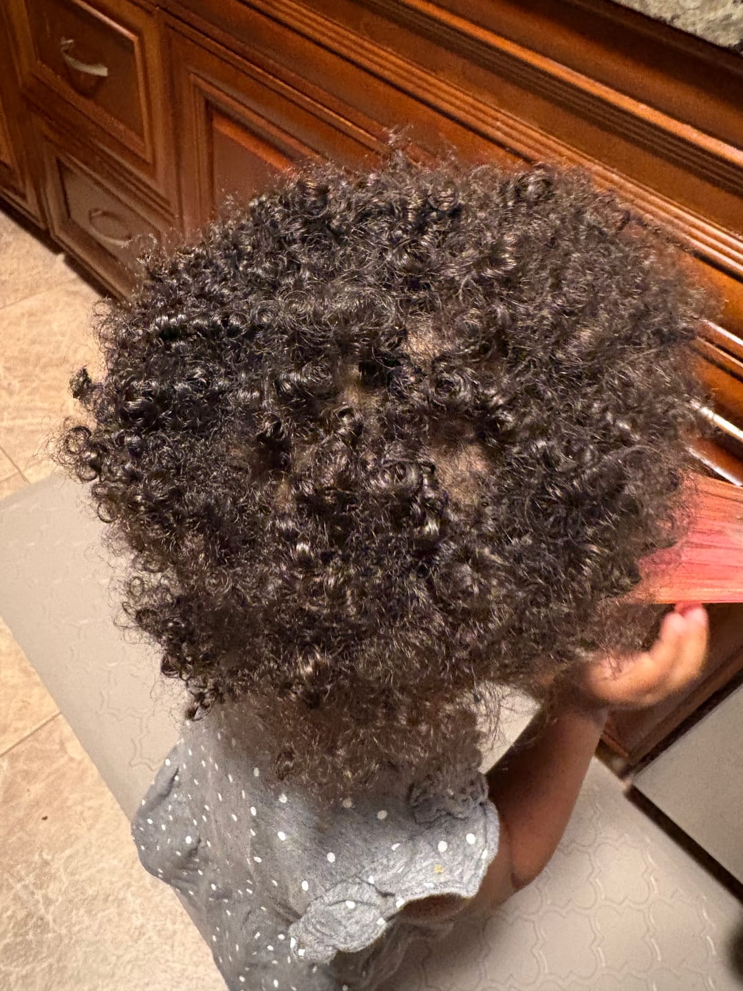 Customer photo review of Moisturizing Rice Water Conditioner Bar – Dry Hair