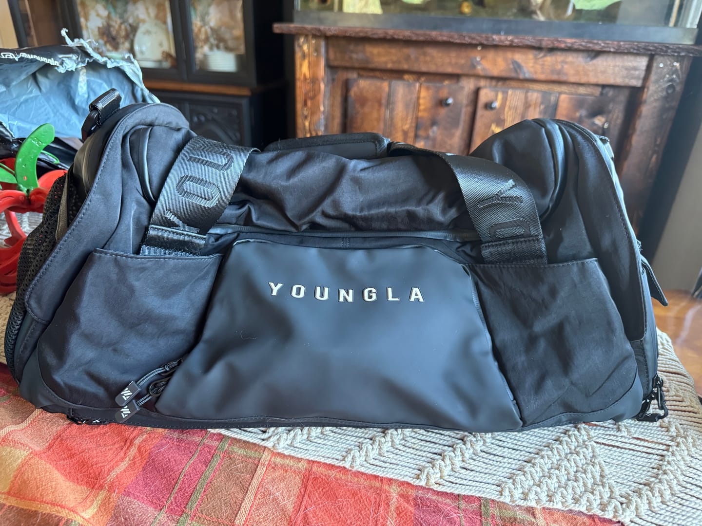 Customer photo review of 741 Hybrid Duffle Backpacks