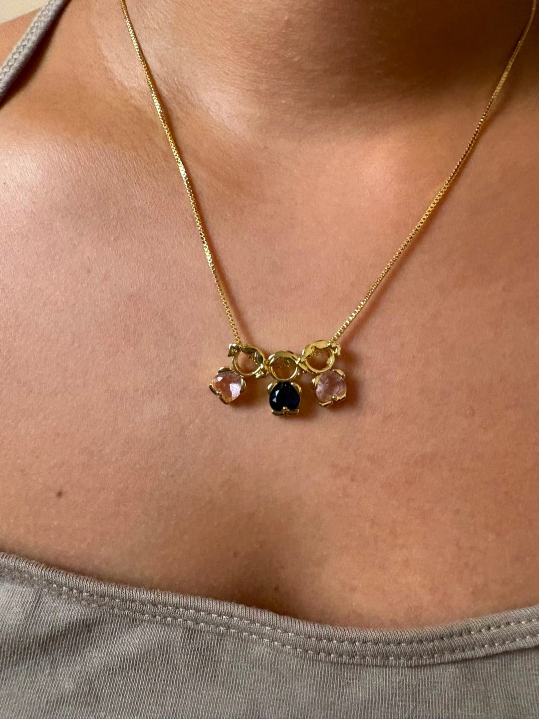 Customer photo review of Collar Cerquita - Mamá e Hijos