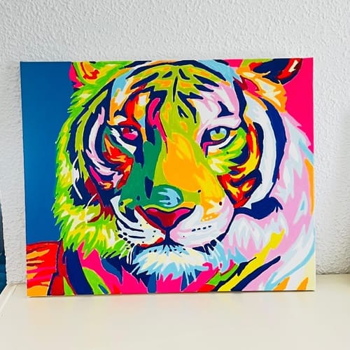 Customer photo review of Tigre Pop Art 2