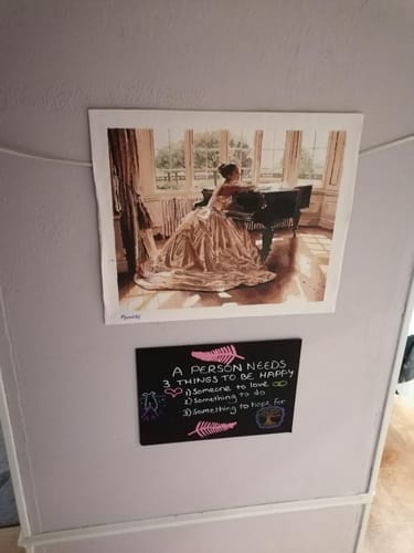 Customer photo review of Ambition d'une jeune pianiste