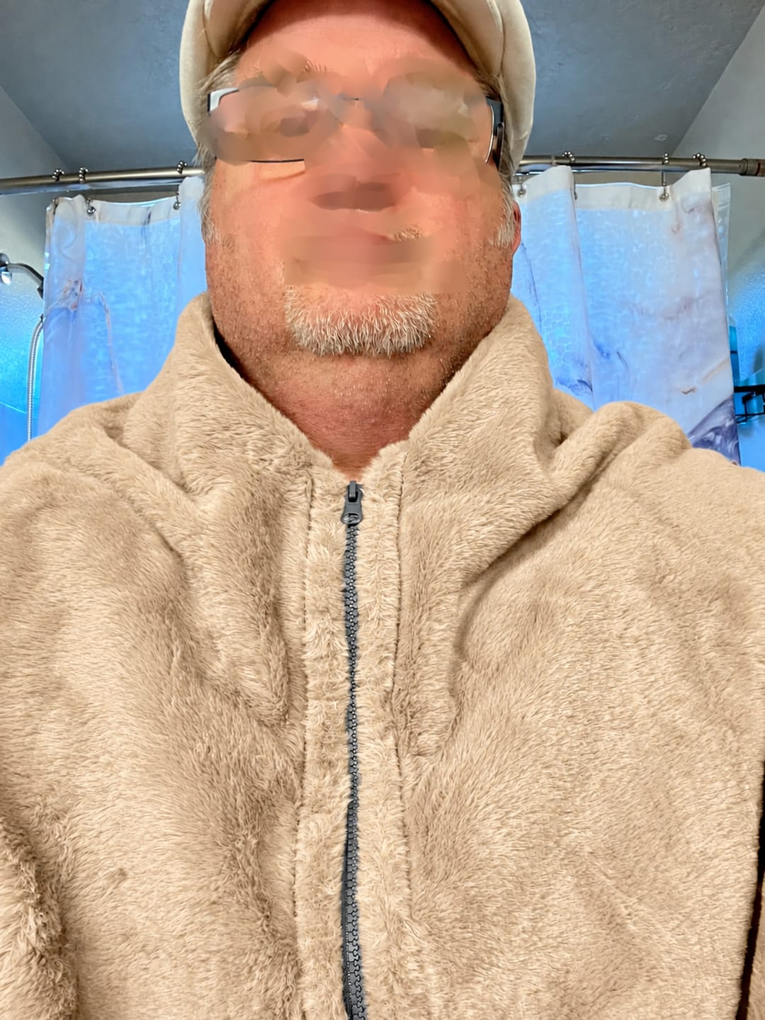 Customer photo review of ShadeEase USB Heated Wearable Shawl