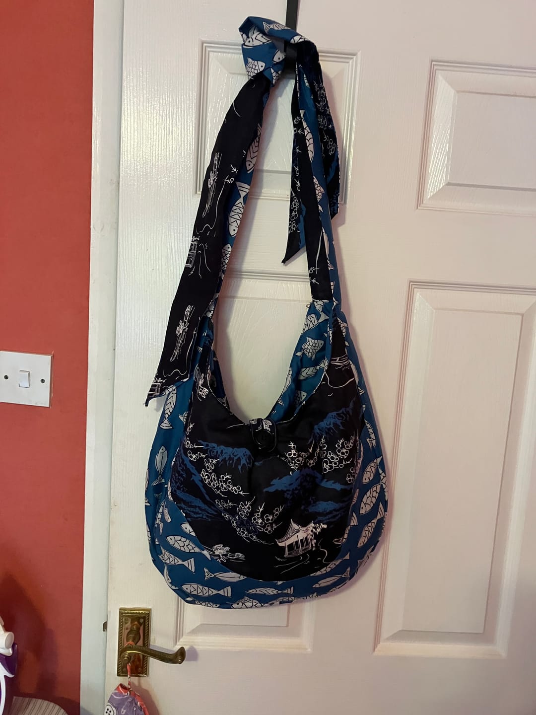 Customer photo review of Fishing Village Cotton Fabric