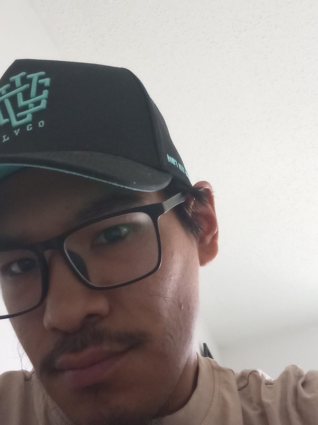 Customer photo review of Deep Fit LVCO Midnight Mint A-Frame Snapback