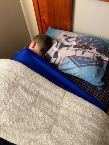 Customer photo review of Koalu™ Sensorische Kompressionsdecke