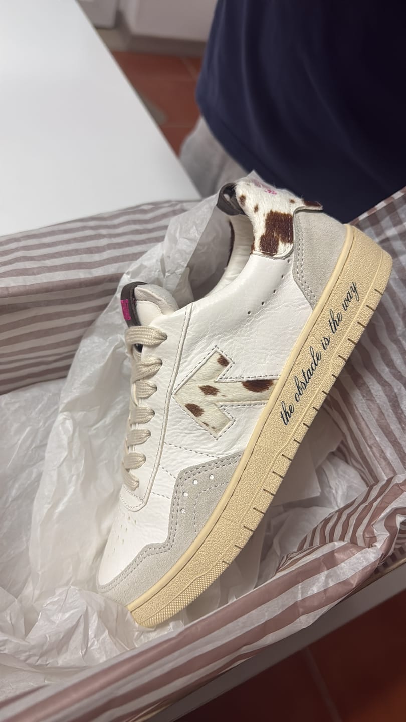 Customer photo review of Sapatilhas Mulher Tenaz Tenacity 85 Cow Pop Bege