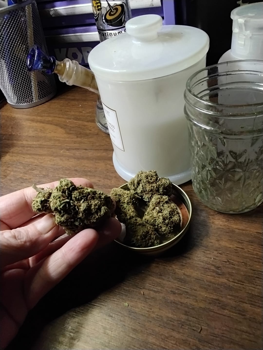 Customer photo review of Gorilla Glue THCA Flower