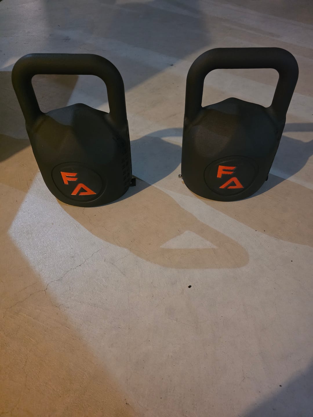 Customer photo review of FA Adjustable Kettlebell